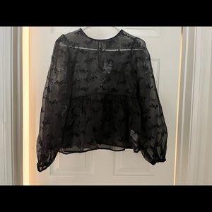 Forever 21 Organza Blouse - brand new- Small
